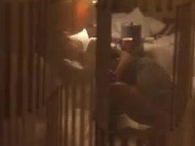 Hotel Window - Jerk Off Spying