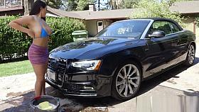 Busty Angela White Fucks With A Voyeur