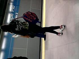 Spanish girl reading