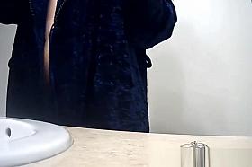 hidden camera before and after shower