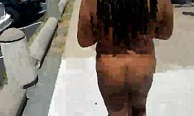 My Wife and i walking Around naked in San francisco