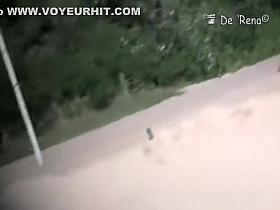 Voyeur at nudist beach films nude men and woman