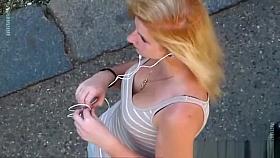 Girl with a big neck