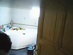 Spycam - woman undressing