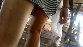 vestidito en el metro