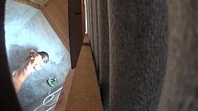 Traveler on woman bathing (component 1)