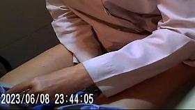 Angel Nurse changing her dirty pad - Day 4