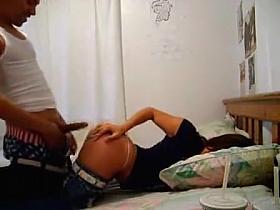 Young friends busted while having sex