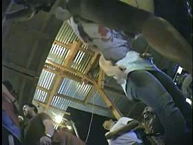 Hot upskirt amateur chicks at a party