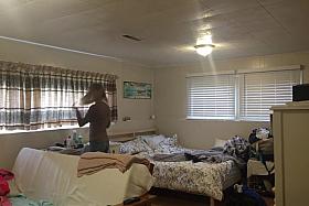 EPIC spy! Dumb slut young sister spied undressing after school