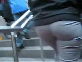 Street voyeur nice teen ass strairs