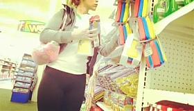 Crotch shot dollar tree sexy girl