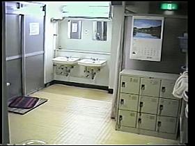 Spy cam in change room shoots nude tits and hairy cunt girl