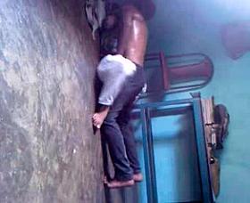 Desi couple caught fucking on hidden cam