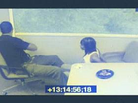 Cool spy cam xxx with brunette girl doing blowjob in the cafe