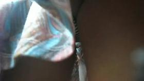 Balzaquiana deliciosa de calcinha listradinha