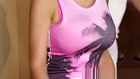 Gorgeous glam babe screwed after a massage