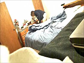 Hidden cam catches mom changing