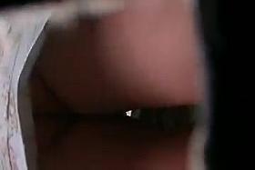 Upskirt milf escalator