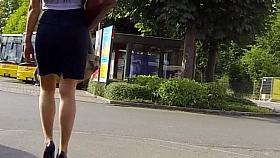 Candid - Turkish MILF In Skirt iIce Ass Leggs Body