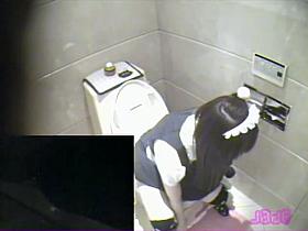 Cute teen girl pissing and masturbating bushy cunt