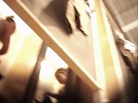 Stunning fitting room girl spied changing the dresses