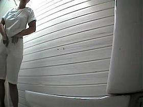 Toilet spy cam is recording hot bitches peeing