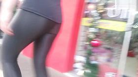 Legging suplex preto brilhante