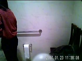 Cafe Bathroom 01 - Nice Butt