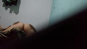 Convenci A De Grabarla Mientras Cabalga Con Su En Mi Polla - Gran Culo