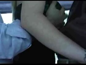Art of groped woman in bus 3 (fake)