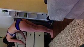 Wife in Blue Panties