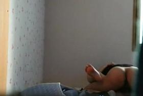 Shooting Sperm In My Asian GF's Pussy On Hidden Cam