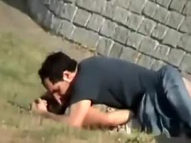 Sexy fucking outdoors