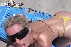 branlette et pipe la plage