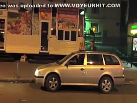 Drunk masked blonde sexy ass