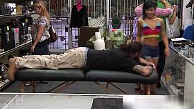 Asian pawnshop amateur with tattoos fucked