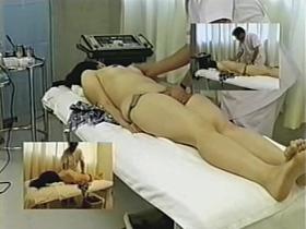 Adorable Japanese enjoys a kinky voyeur erotic massage