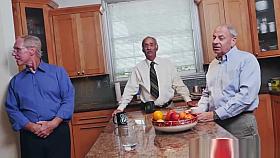 Finelooking youngster facialized by old guy