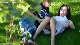 Look under skirt woman