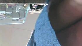 Upskirt at NOLA convenience store