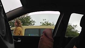 Flash dick car ( mom with your daughter)