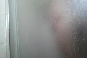 Step mom in shower
