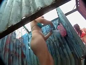 Hidden camera in the locker room