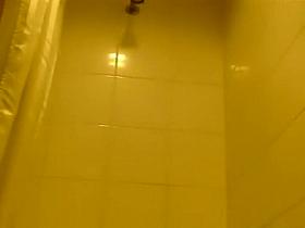 Peep on her hairy pussy while she wipes