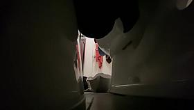 Spying chubby girl taking her shower