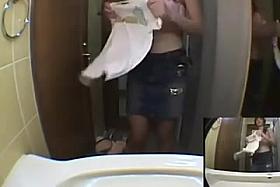 How to use the washstand in the rest room here-part4