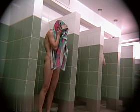 Hidden cameras in public pool showers 873