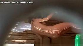 Good ass teen in changing room