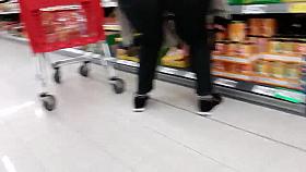 Ass in supermarket